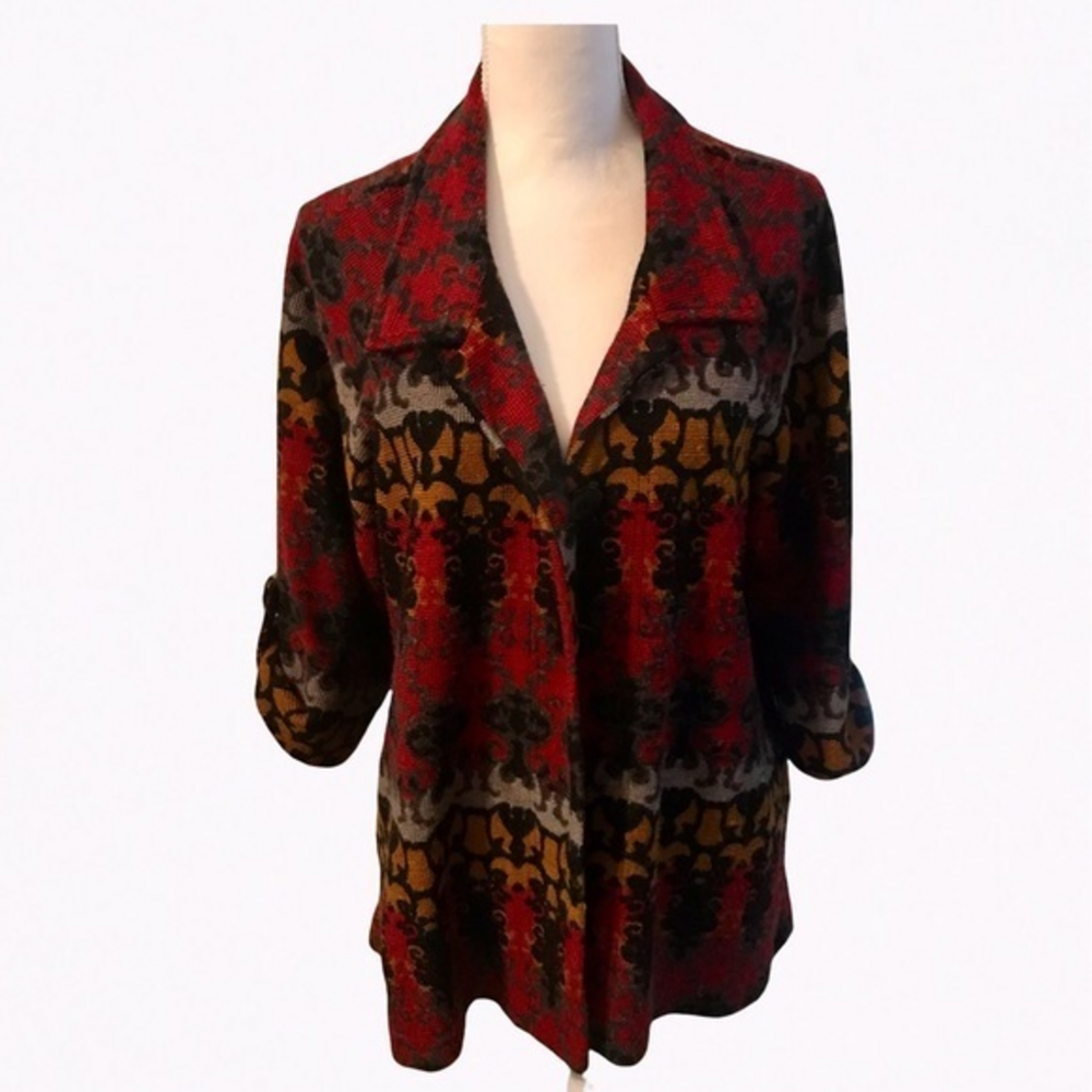 Luii Anthro Cardigan Sweater L‎ EUC